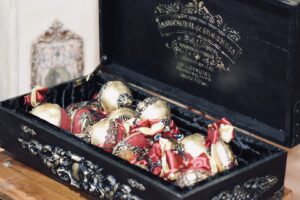 Набор новогодних игрушек в ларце