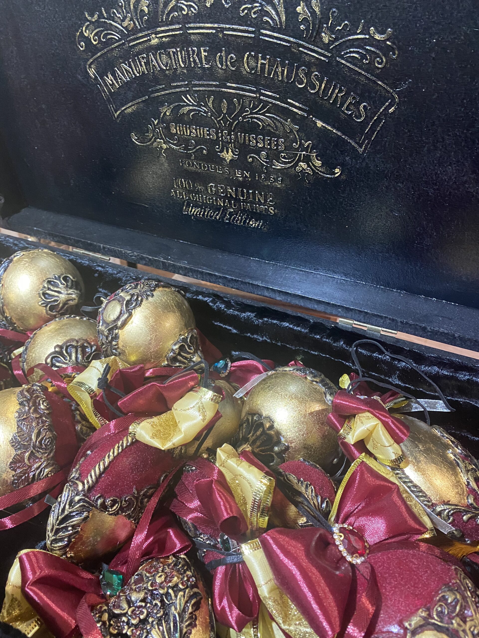 Набор новогодних игрушек в ларце — изображение 6