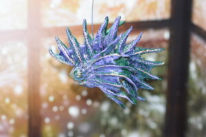 Новогодняя игрушка "Рыба"