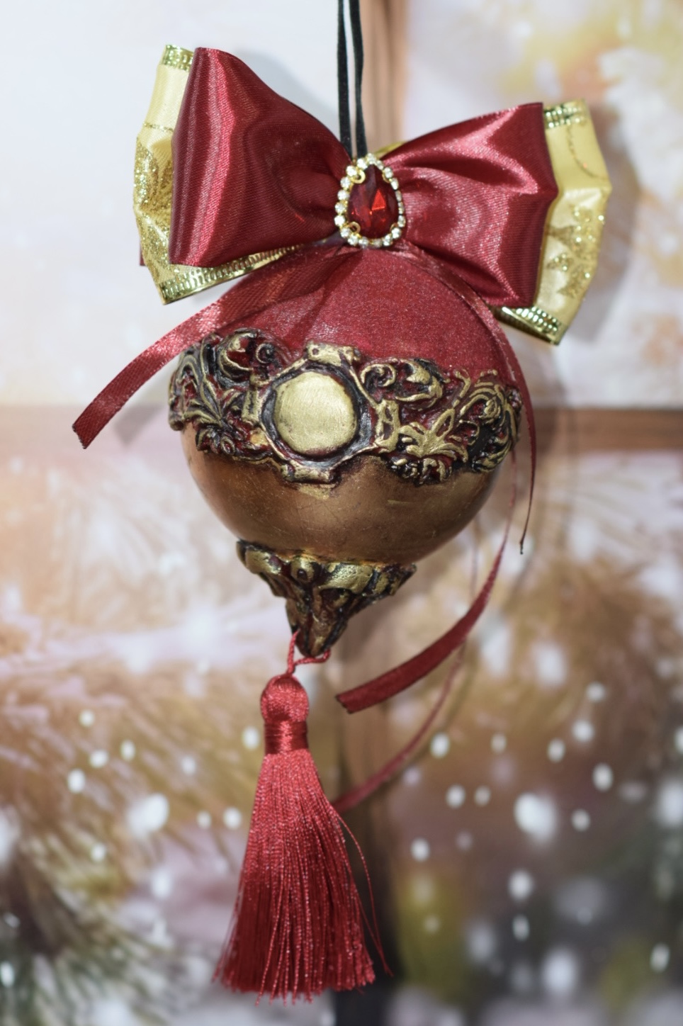 Набор новогодних игрушек в ларце — изображение 12